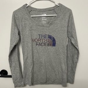 The North Face logo‎ long sleeve
